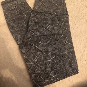 Lululemon Black and White Geometric Pants